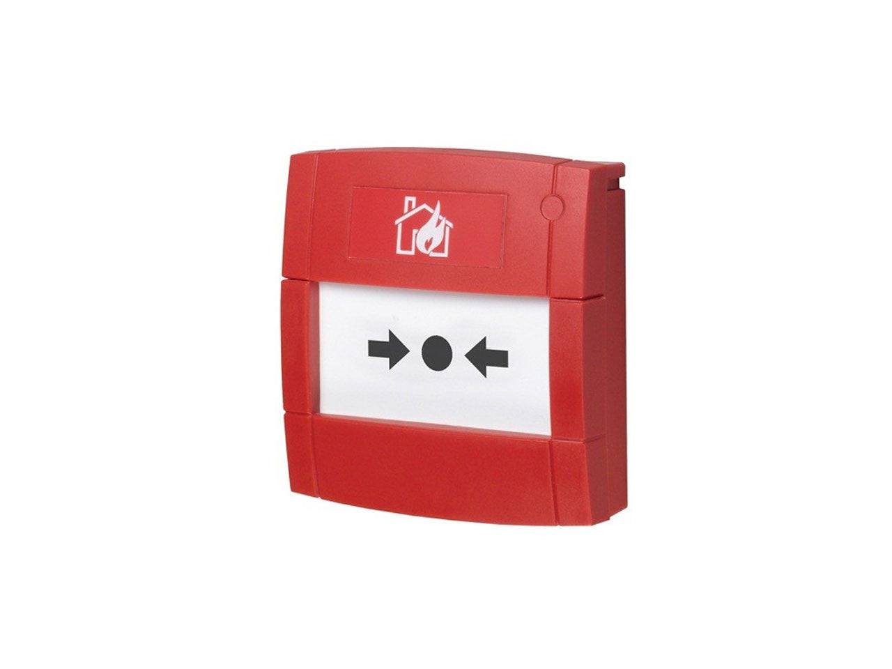 Handbrandmelder met flexibel element, rood