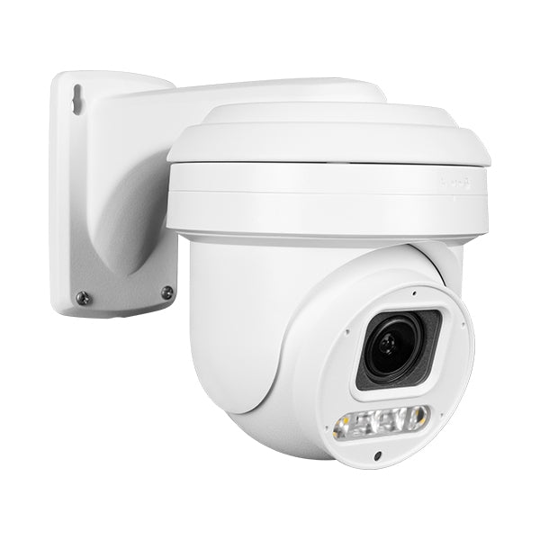 6MP Human and Vehicle Detection IR&Warm light IP PTZ dome camera JL716IRC-5X-HS