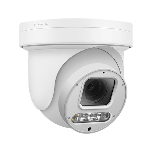6MP Human and Vehicle Detection IR&Warm light IP PTZ dome camera JL716IRC-5X-HS
