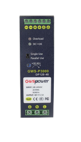 120W/48V Industrial DIN rail power supply