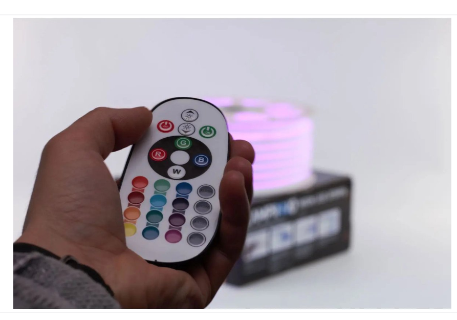 JL - 20 Meter 8W/m SMD Neon LED Streifen wasserdicht RGB Bluetooth