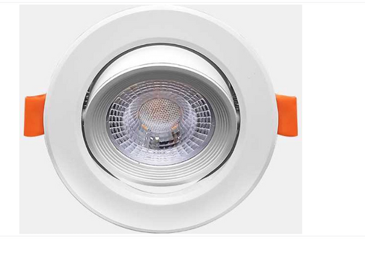 JL - 4,9W SMD LED Einbaustrahler rund 4000K 370 Lumen Einbaudurchmesser