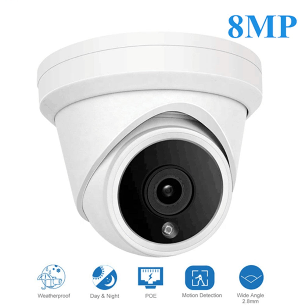 IPC-W608AHBB8 8MP 4K IR Dome POE IP Camera