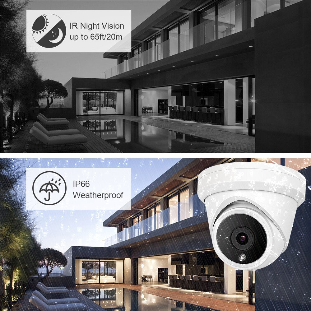 IPC-W605AHBB5 5MP IR Dome POE IP Camera