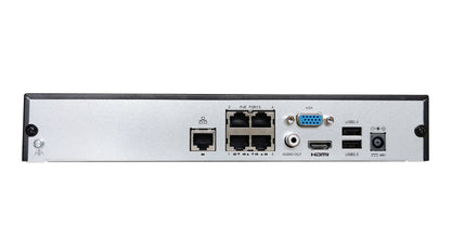 4CH 4K 8MP POE NVR