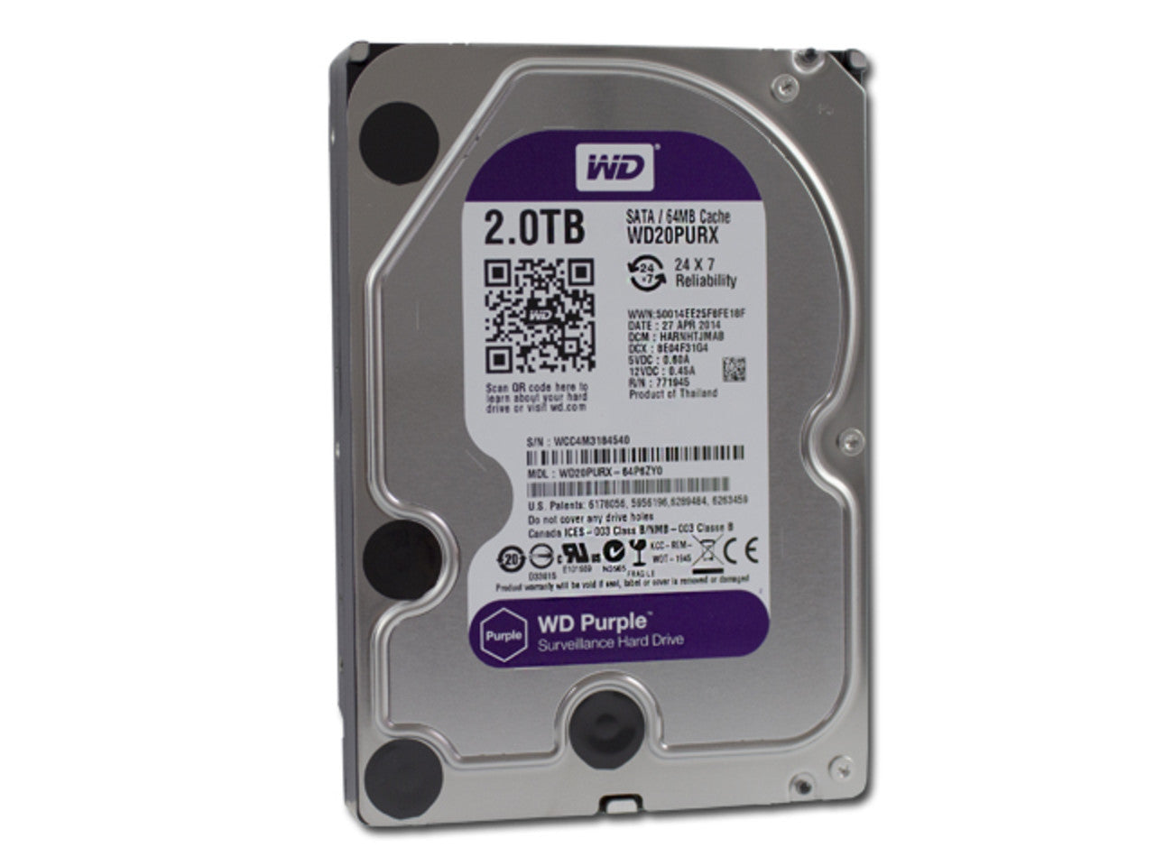 Harde schijf met 2TB opslag capaciteit